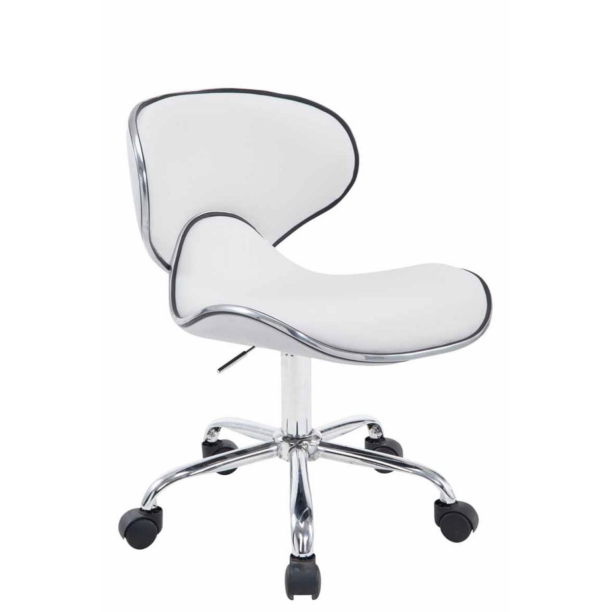 Arbeitshocker HLO-CP104 V2 Kunstleder ~ wei