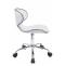 Arbeitshocker HLO-CP104 V2 Kunstleder ~ wei