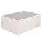 Sofa-Garnitur HWC-O54, Couch Sofa Loungesofa mit Ottomane modular vakuumiert, Stoff/Textil 63x270x190cm ~ creme