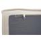 Sofa-Garnitur HWC-O54, Couch Sofa Loungesofa mit Ottomane modular vakuumiert, Stoff/Textil 63x270x190cm ~ creme
