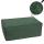 Ottomane HWC-O54, Hocker Fuablage Recamiere Chaiselongue, Stoff/Textil (300g/m) 38x75x97cm ~ grn