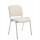 Besucherstuhl HLO-CP111 C Kunstleder ~ creme