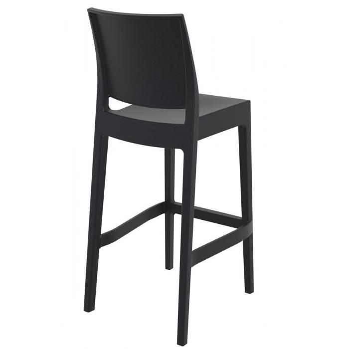 2er Set Barhocker HLO-CP39 ~ schwarz