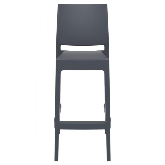 2er Set Barhocker HLO-CP39 ~ dunkelgrau