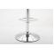 2er Set Barhocker HLO-CP27 V2 Chrom ~ rot