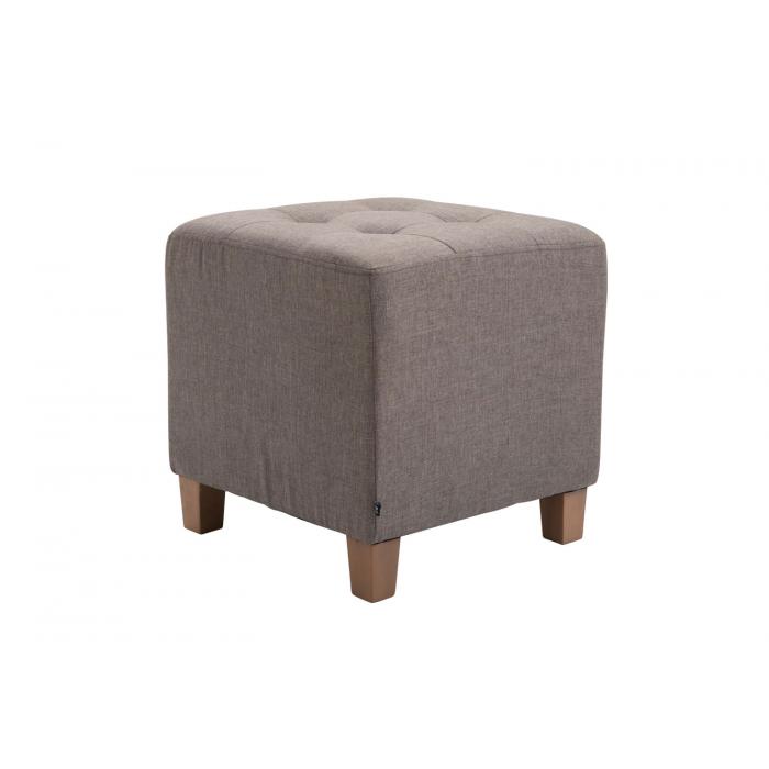 Sitzhocker HLO-CP77 antik-hell ~ taupe