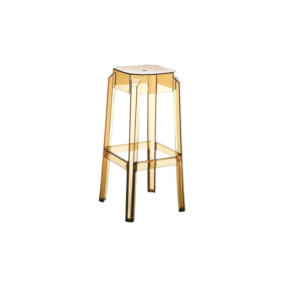 2er Set Barhocker HLO-CP17 transparent ~ bernstein