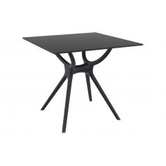 Tisch HLO-CP94 80 cm ~ schwarz