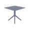 Tisch HLO-CP20 80 cm ~ dunkelgrau