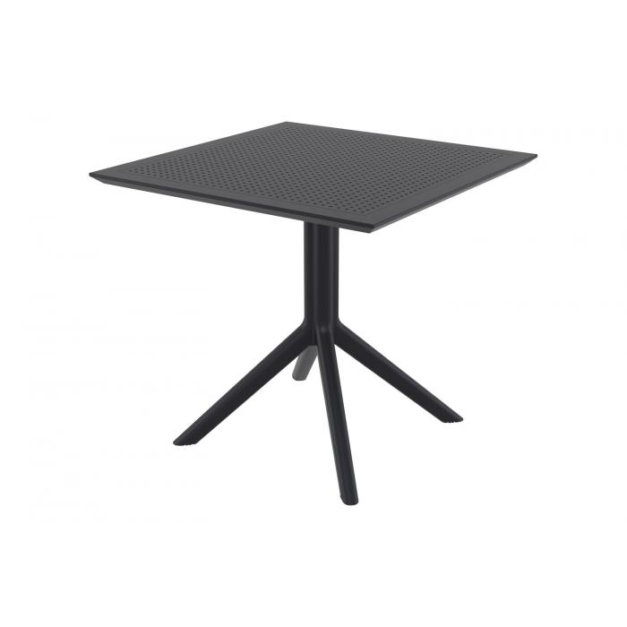 Tisch HLO-CP20 80 cm ~ schwarz
