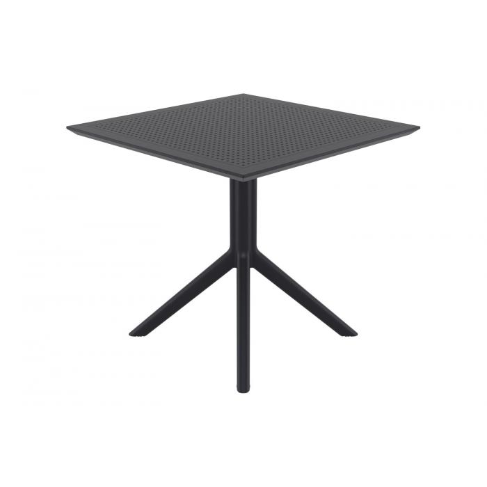 Tisch HLO-CP20 80 cm ~ schwarz