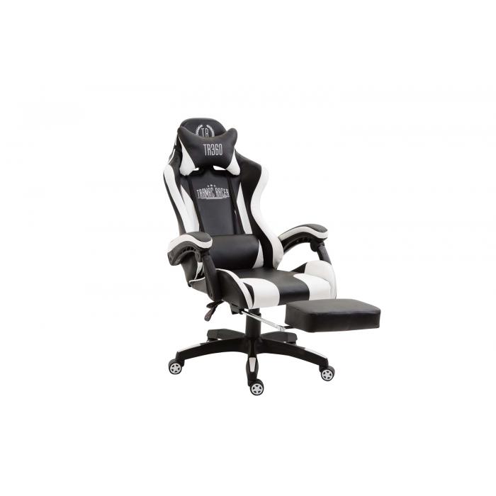 Brostuhl HLO-CP49 Kunstleder ~ schwarz/wei