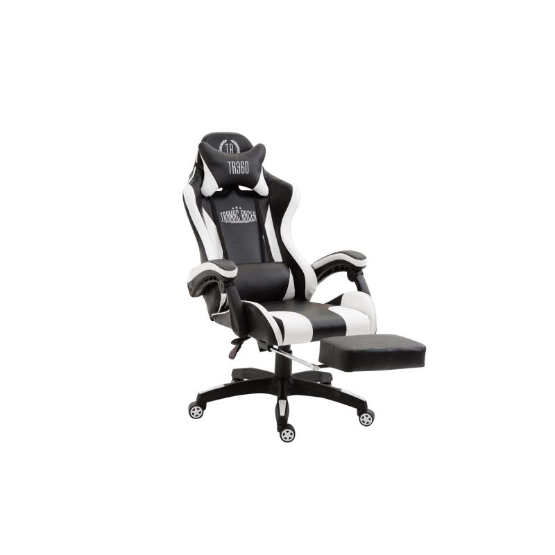 Brostuhl HLO-CP49 Kunstleder ~ schwarz/wei