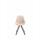 Besucherstuhl HLO-CP8 Stoff Square grau ~ creme