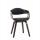 Besucherstuhl HLO-CP16 Stoff ~ grau/dunkelgrau