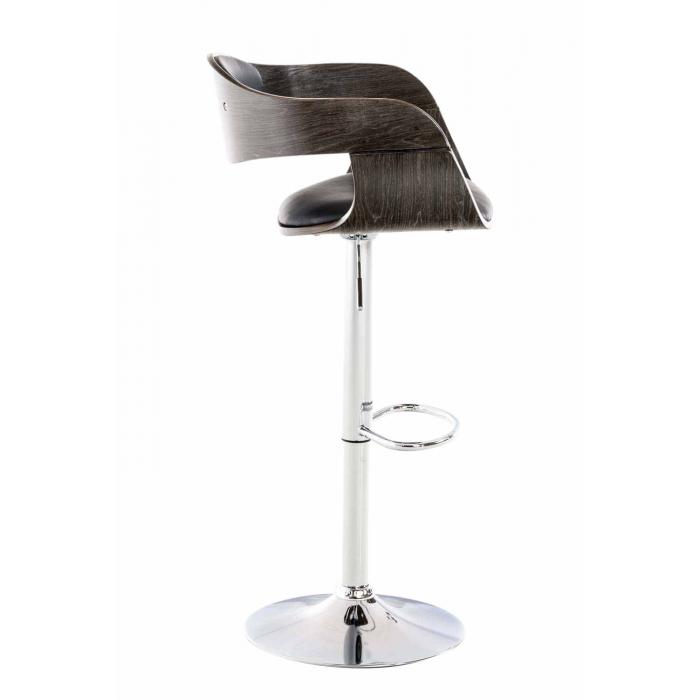 Barhocker HLO-CP235 ~ schwarz/grau