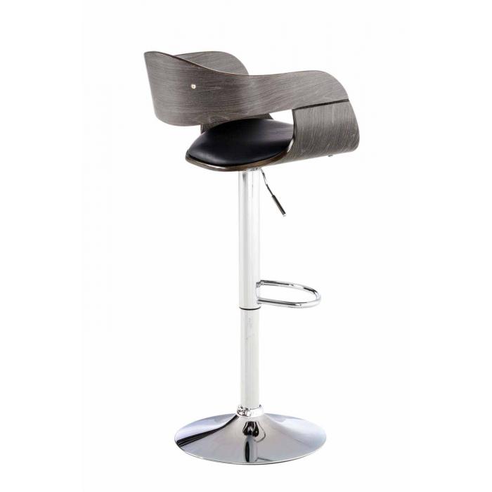 Barhocker HLO-CP235 ~ schwarz/grau