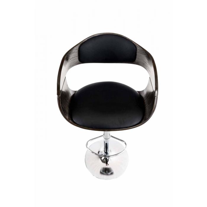 Barhocker HLO-CP235 ~ schwarz/grau