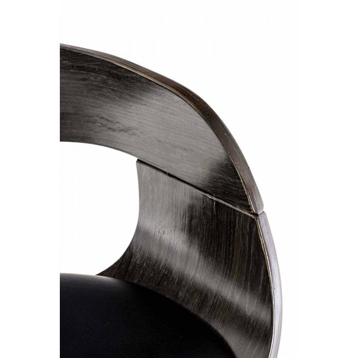 Barhocker HLO-CP235 ~ schwarz/grau