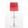 2er Set Barhocker HLO-CP20 Kunststoff chrom ~ rot