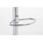 2er Set Barhocker HLO-CP20 Kunststoff chrom ~ rot