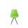 Besucherstuhl HLO-CP8 Kunstleder Square grau ~ grn