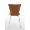 2er Set Besucherstuhl HLO-CP84 ~ braun