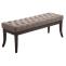 Sitzbank HLO-CP1 Stoff antik-dunkel 120 ~ taupe