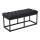 Sitzbank HLO-CP4 Stoff Schwarz 100 cm ~ schwarz