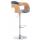 Barhocker HLO-CP235 Stoff ~ natura/blau