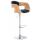 Barhocker HLO-CP235 Stoff ~ natura/schwarz