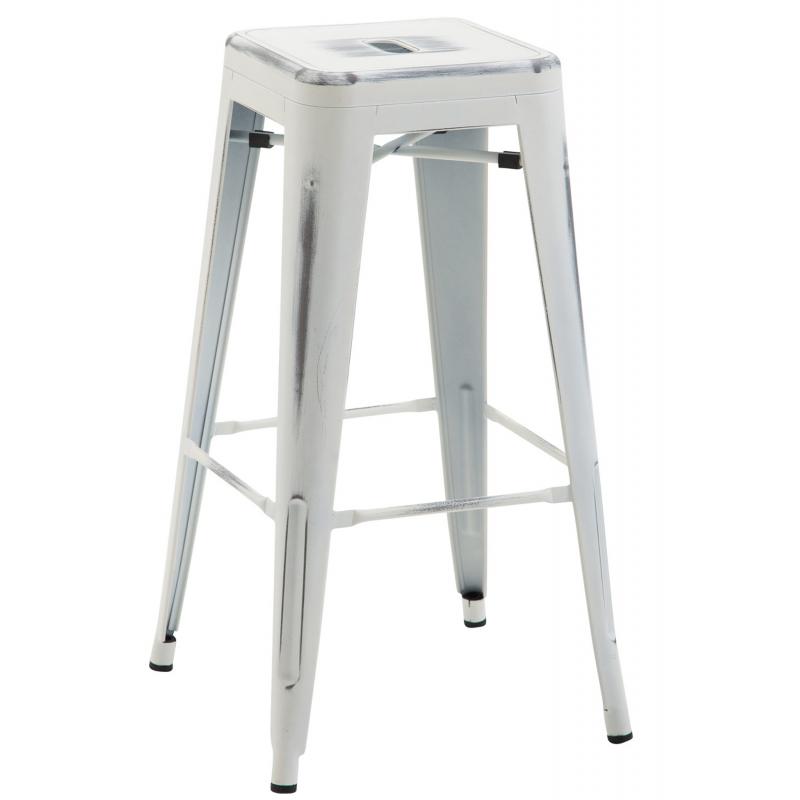 Barhocker HLO-CP21 V2 ~ antik wei