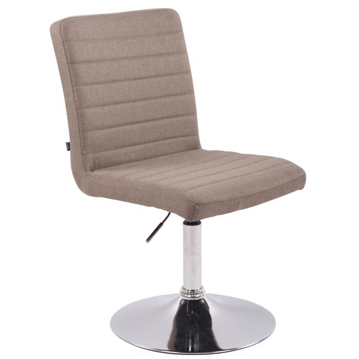 Stuhl HLO-CP84 Stoff ~ taupe