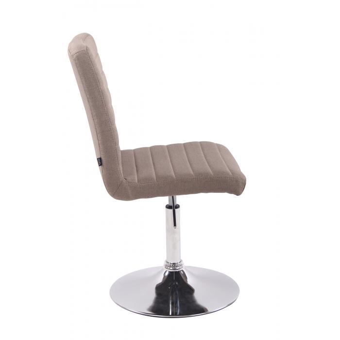 Stuhl HLO-CP84 Stoff ~ taupe