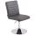 Stuhl HLO-CP57 Kunstleder ~ grau