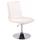 Stuhl HLO-CP57 Kunstleder ~ wei