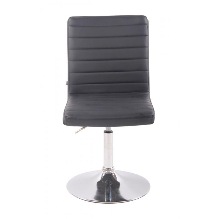 Stuhl HLO-CP57 Kunstleder ~ schwarz