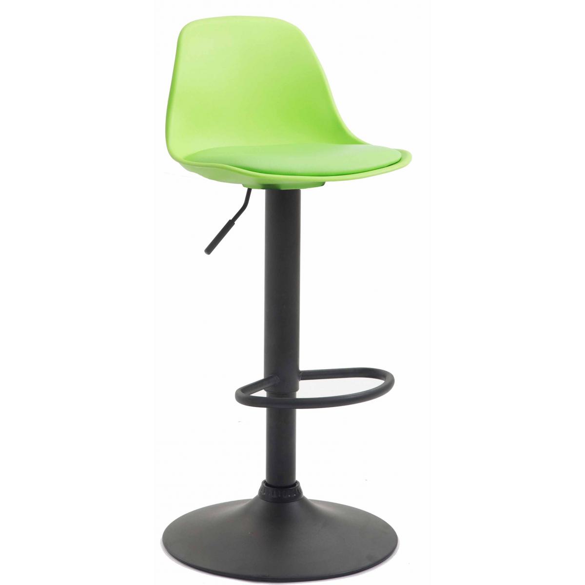 Barhocker HLO-CP24 Kunstleder schwarz ~ grn