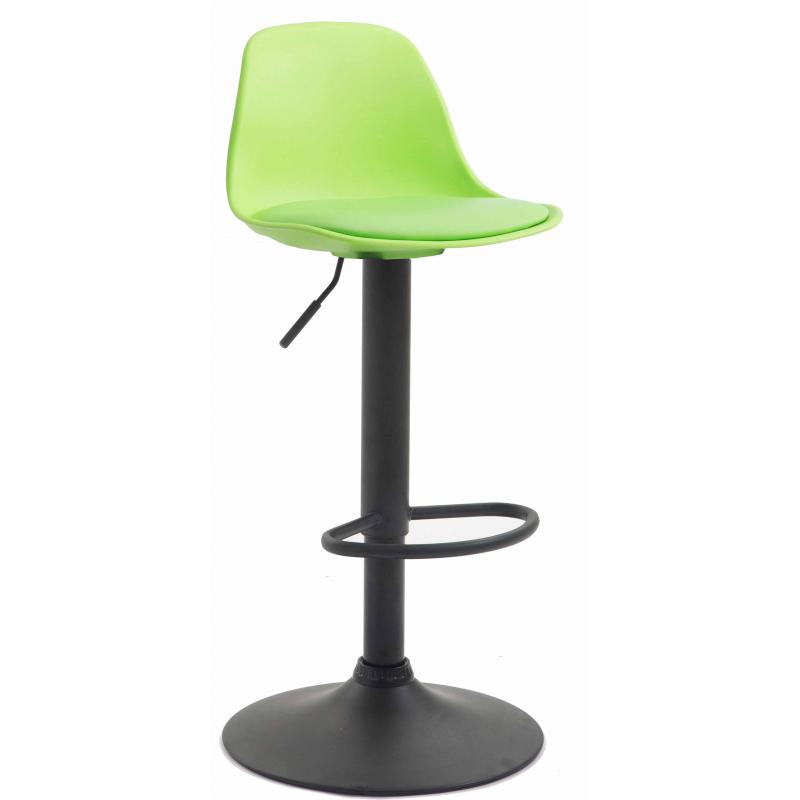 Barhocker HLO-CP24 Kunstleder schwarz ~ grn
