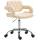 Arbeitshocker HLO-CP103 Kunstleder ~ creme