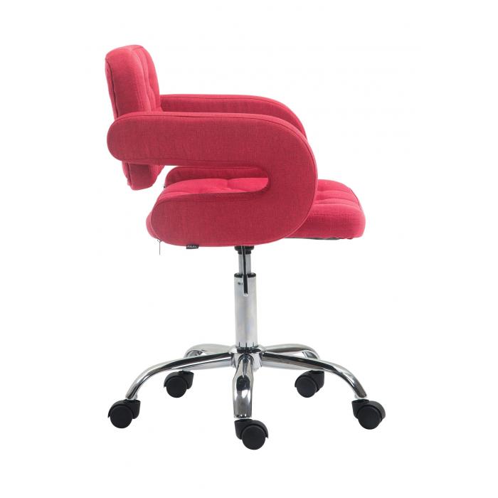 Arbeitshocker HLO-CP103 Stoff ~ rot