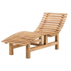 Waldbank HLO-CP13 80x120x200 flach ~ teak