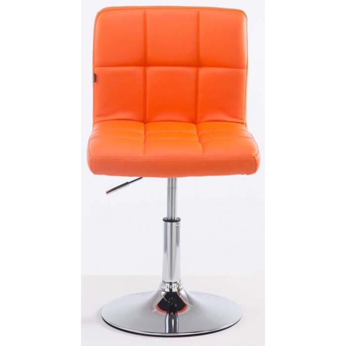 2er Set Lounger HLO-CP53 V2 Kunstleder ~ orange