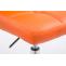 2er Set Lounger HLO-CP53 V2 Kunstleder ~ orange