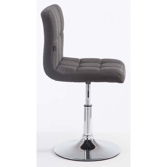 2er Set Lounger HLO-CP53 V2 Stoff ~ dunkelgrau