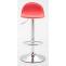 2er Set Barhocker HLO-CP27 V2 Chrom ~ rot