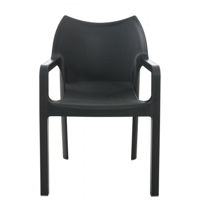 Stuhl HLO-CP55 ~ dunkelgrau