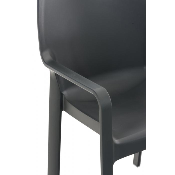 Stuhl HLO-CP55 ~ dunkelgrau