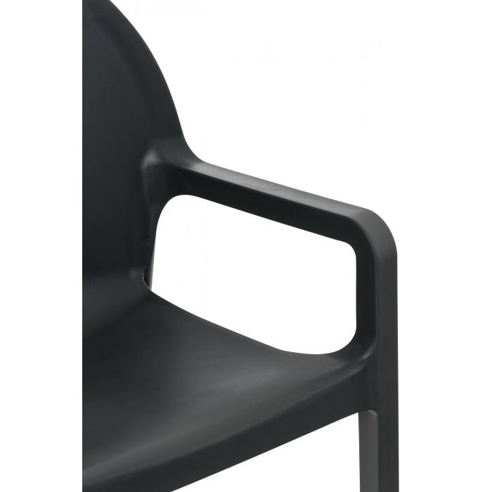 Stuhl HLO-CP55 ~ dunkelgrau