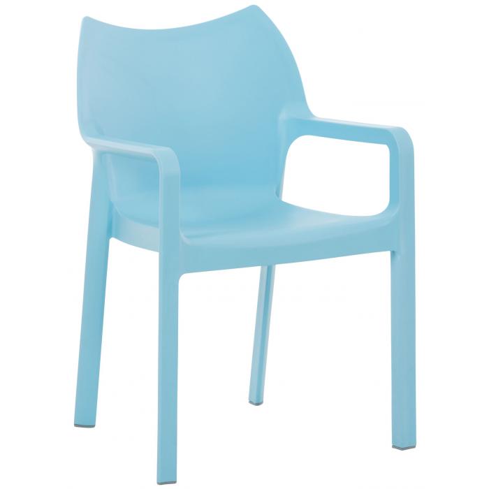 Stuhl HLO-CP55 ~ hellblau